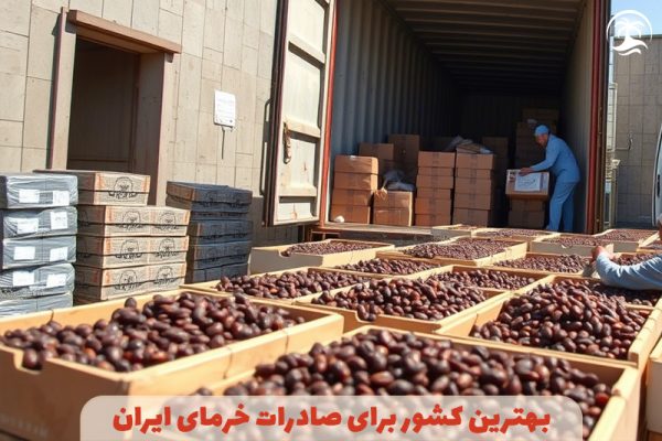 بهترین کشور برای صادرات خرمای ایران